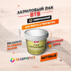 Лак матовый акриловый художественный ВТВ