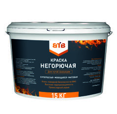 Краска силикатная негорючая КМ0
